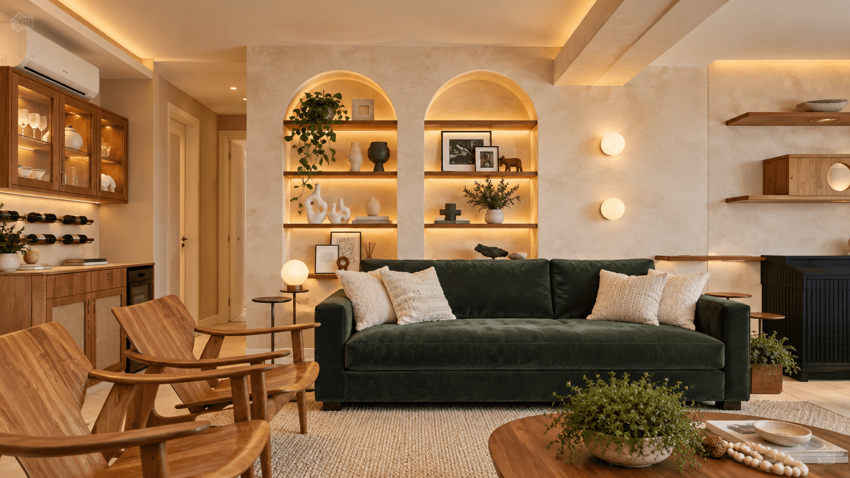 Projeto x realidade de um apartamento de 130m² que fizemos a reforma completa