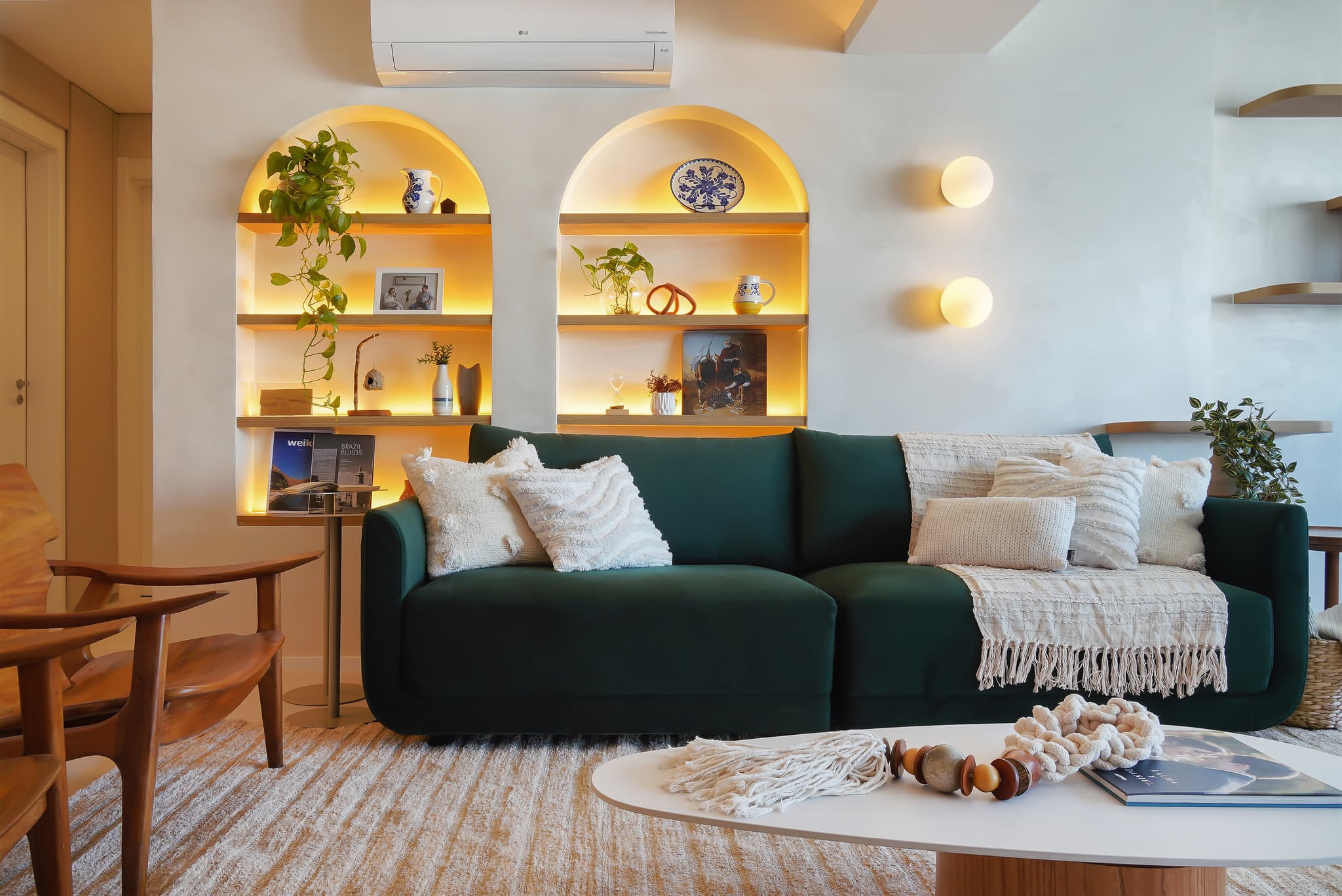 Projeto x realidade de um apartamento de 130m² que fizemos a reforma completa