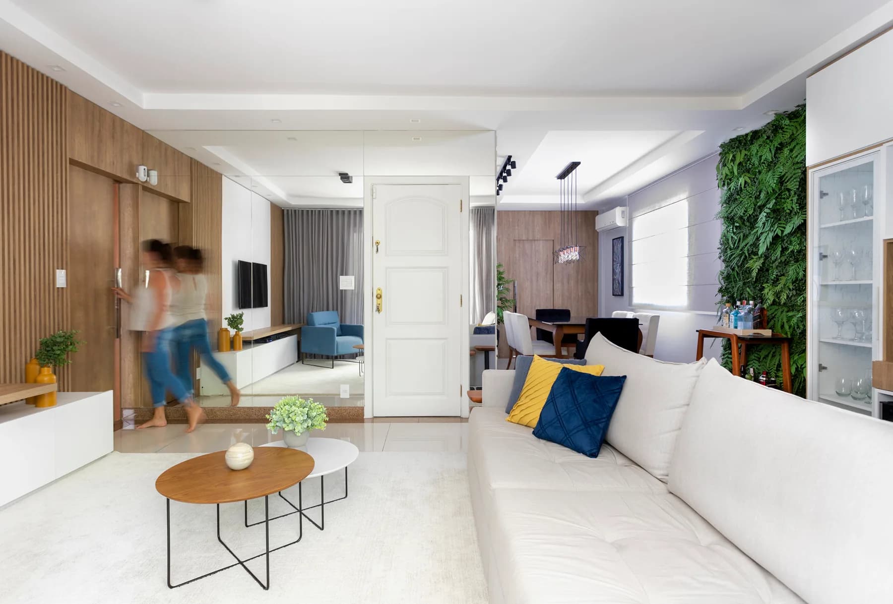 Reforma de apartamento feita pela Studio Side